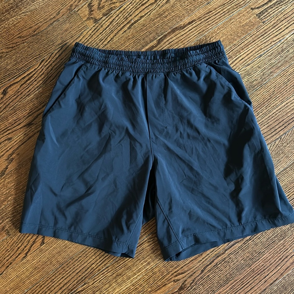 Lululemon Black Pocket Athletic Active Shorts
